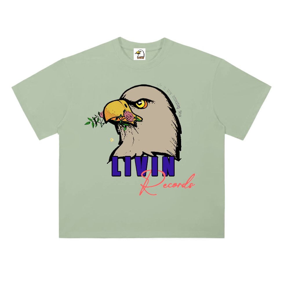 Thumbnail: LIVIN RECORDS LOGO BEST IN THE WORLD TEE