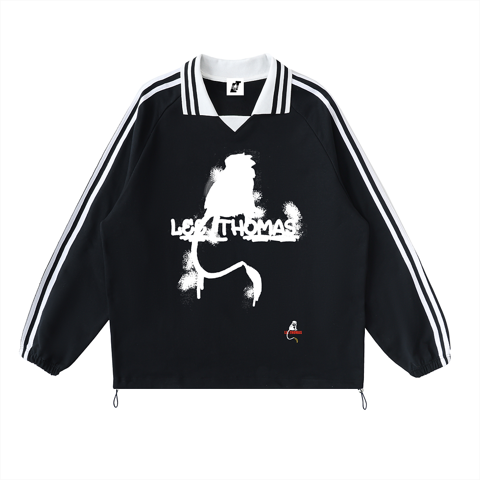 Thumbnail: Lee Thomas Logo Lapel Collar Sweatshirt