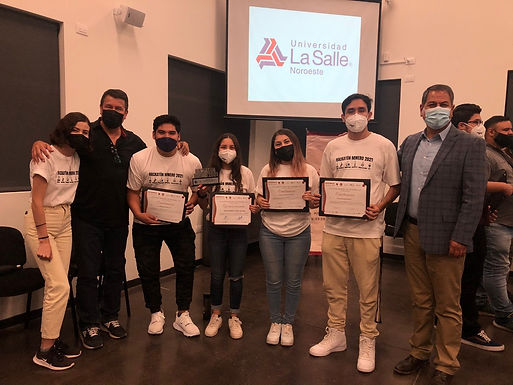 Gana propuesta de jóvenes de La Salle Noroeste el reto del Hackatón Minero 2021