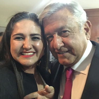 Se reúne Alcaldesa Electa, Célida López, con el Presidente Electo Andrés Manuel López Obrador