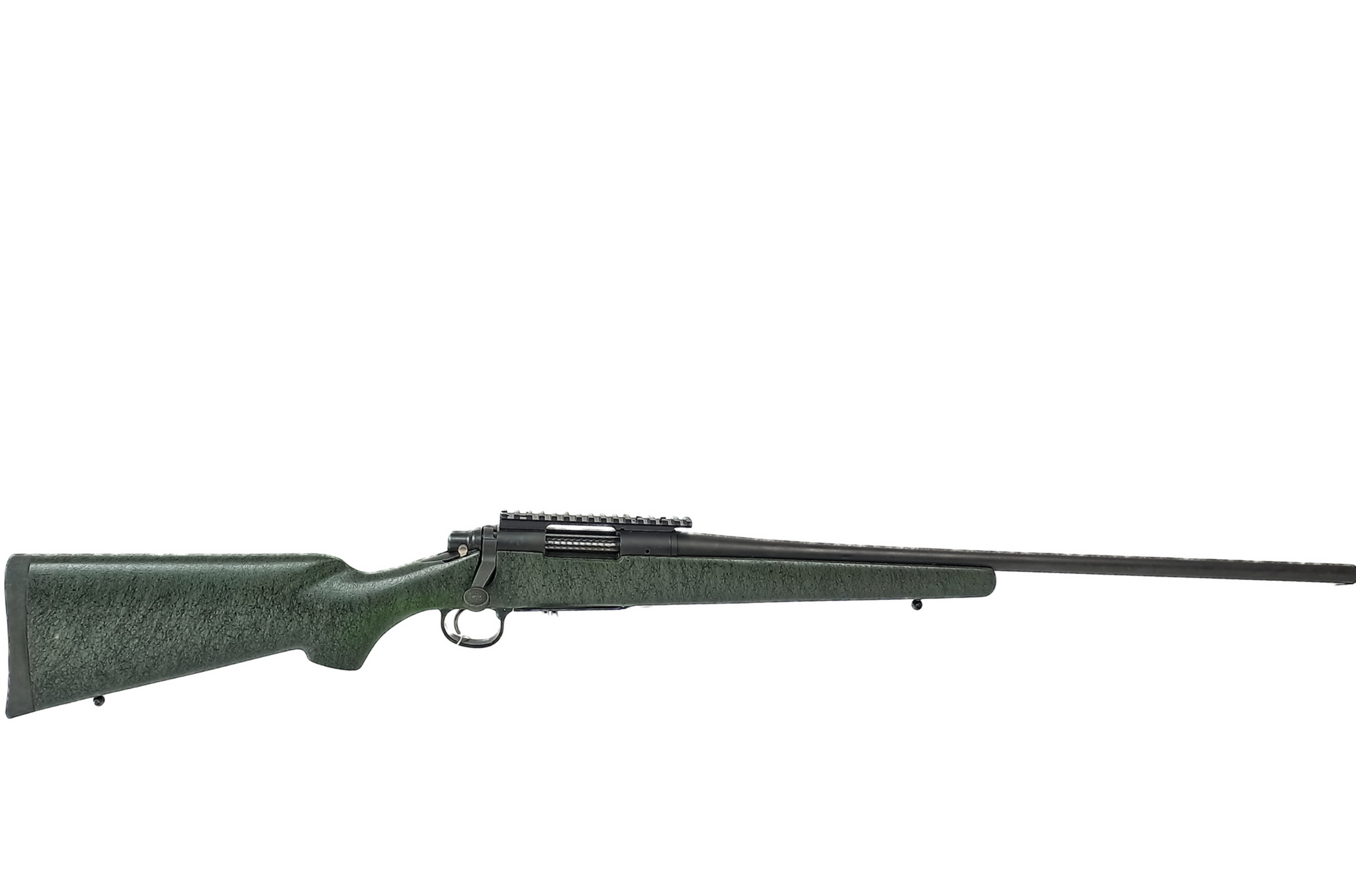 Remington 700 6.5 Creedmoor B&C Black Green Bolt Action Rifle - 26in