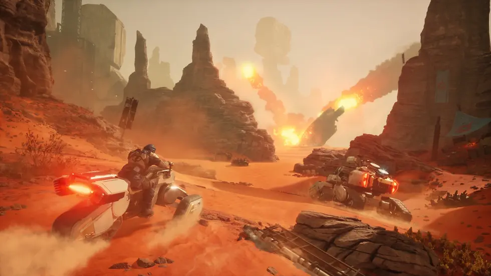 Dune Awakening Screenshot Bike