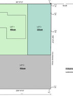 3 lot subdivision