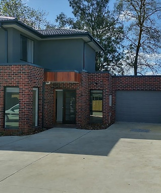 Owner built backyard dual occupancy