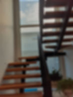 Staircase in a reno project