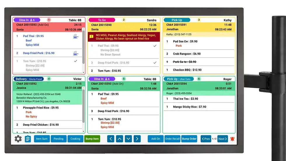Kitchen Display System