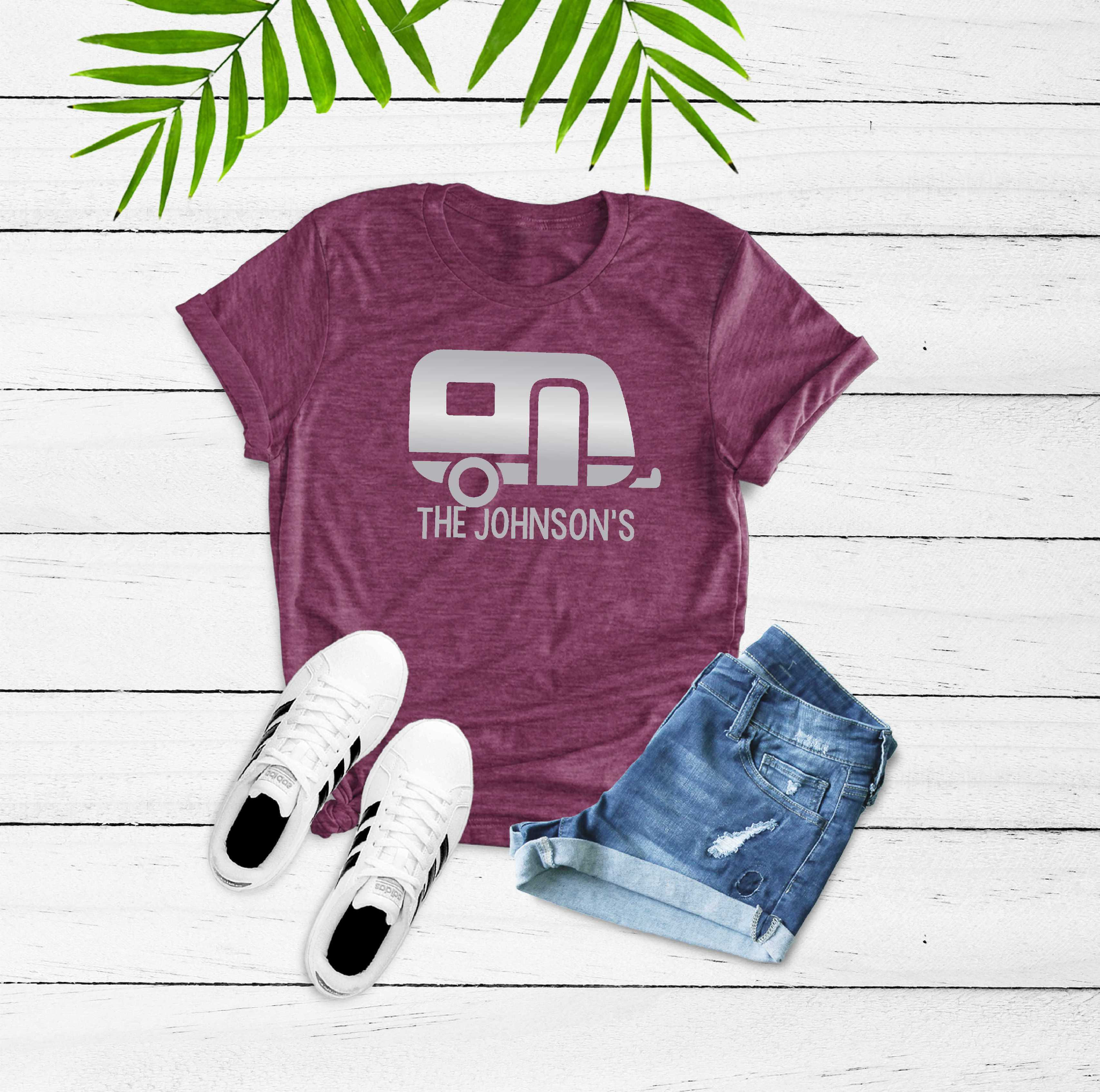 Camping - Custom Family Name