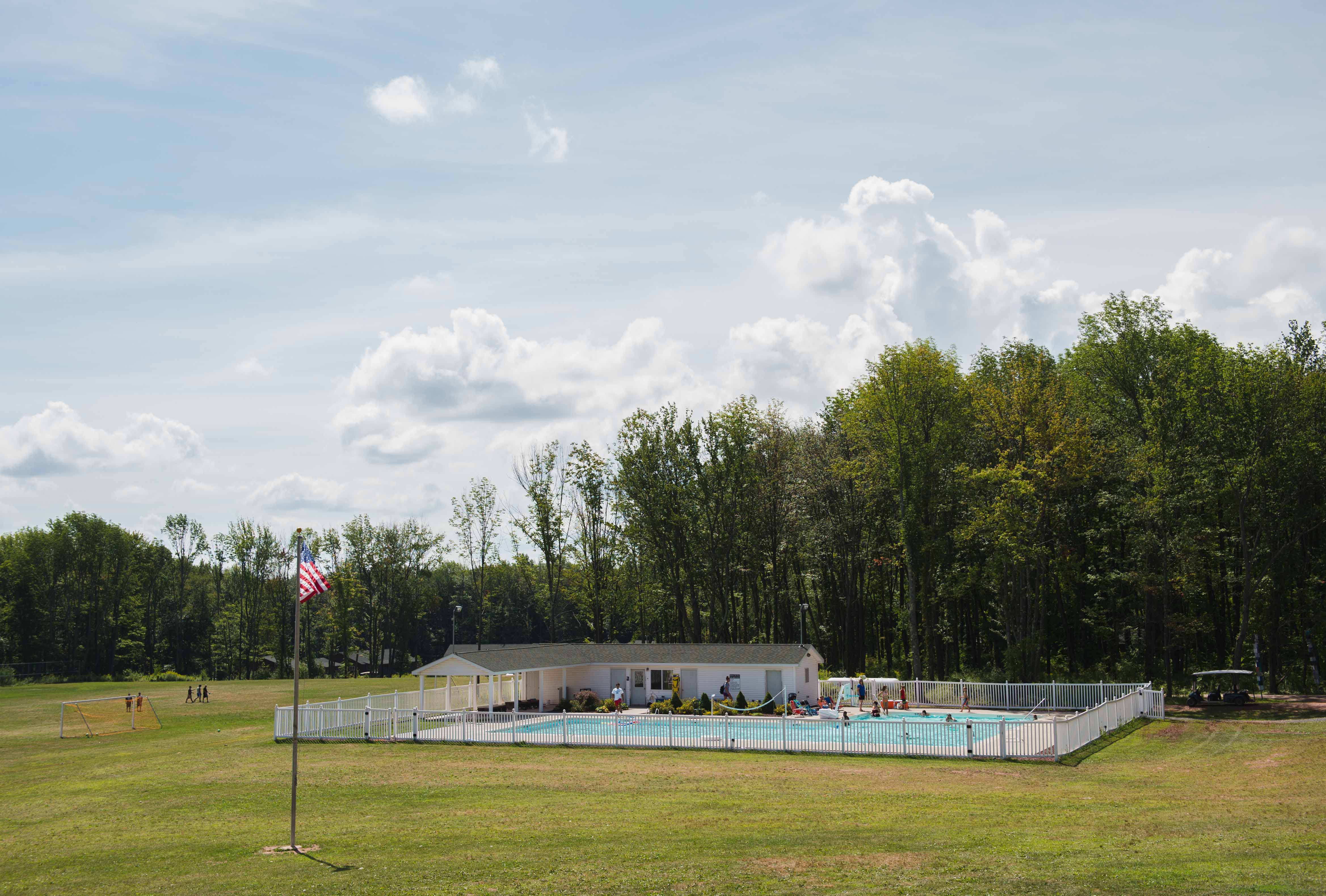 Outdoor Heated Swimming Pool