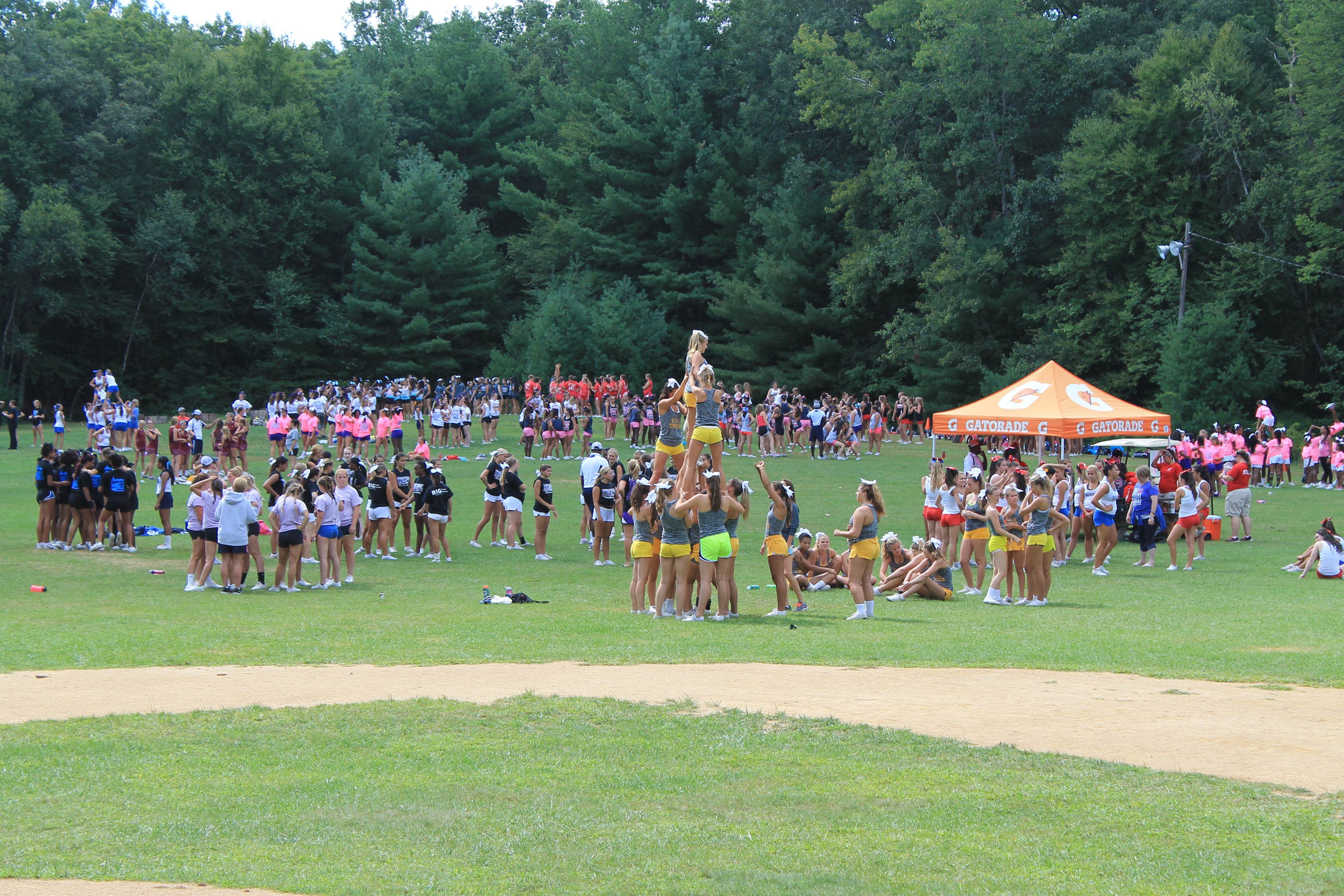 Cheering In The Great Outdoors!