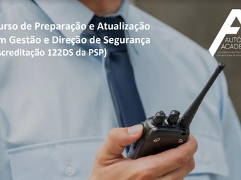 Curso de renovação do cartão de Diretor de Segurança