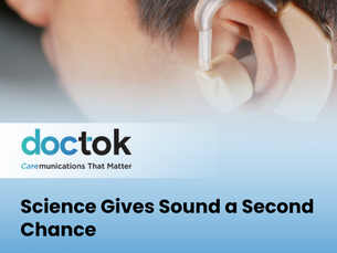 Science Gives Sound a Second Chance