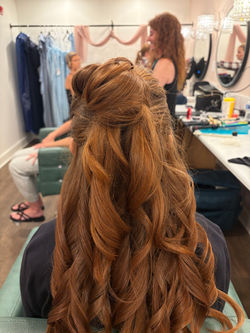 bridal hair