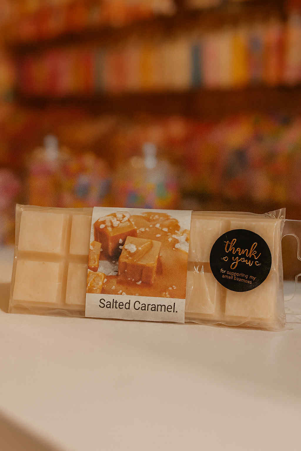 Salted Caramel snap bar