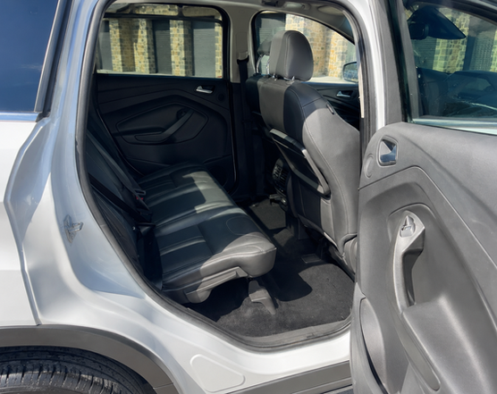 Used Ford Ford Kuga 2.0 TDCi 163 4WD Titanium X P/S 2013 in White for sale in Leeds at Emerald Autosales - exterior front view