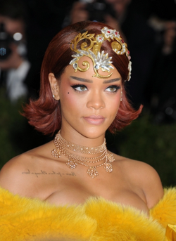 Rihanna at the Met Gala 2015