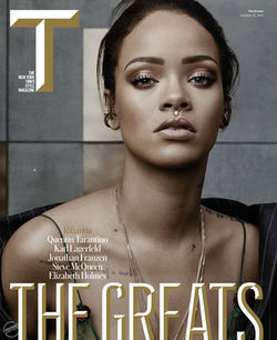 Rihanna's T Magazine Cover