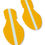 Thumbnail: Footprint with Luminescent Center Line  - Pack of 50