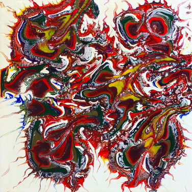 Dragon Circus 26"x26"