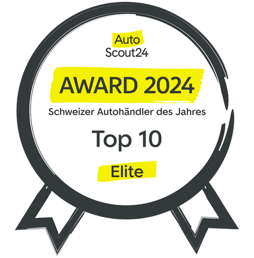 Auto Bonau AG unter den Top 10 der höchsten AutoScout24-Kategorie Elite