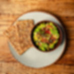 Avocado Pot with Flat Bread (ve)