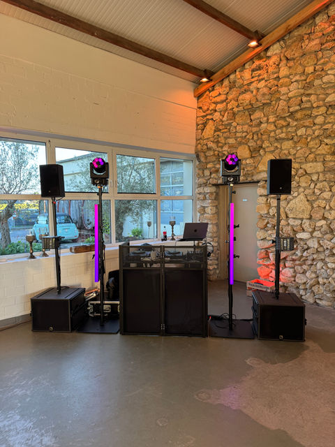 Hochzeits Technik Setup