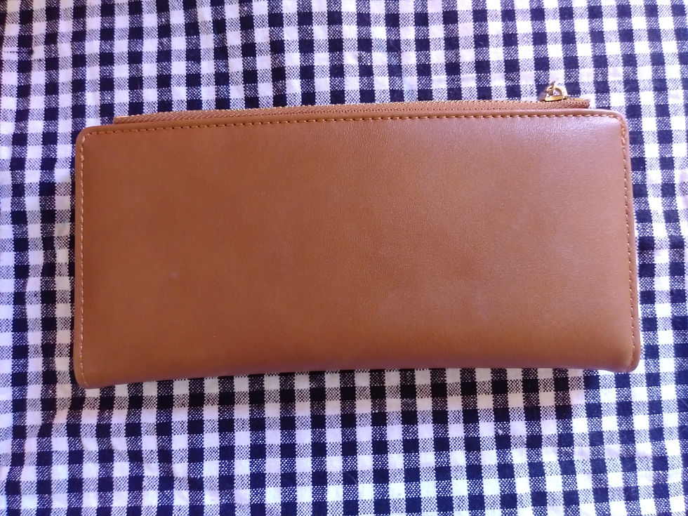 Thumbnail: Brown/Orange Back Pack Purse & Wallet Combo