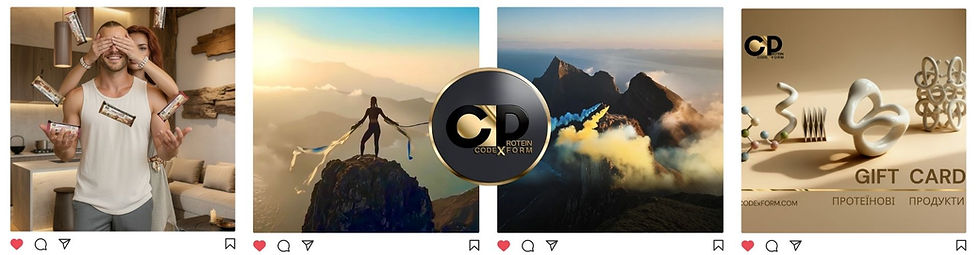 CODExFORM Protein Products Instagram