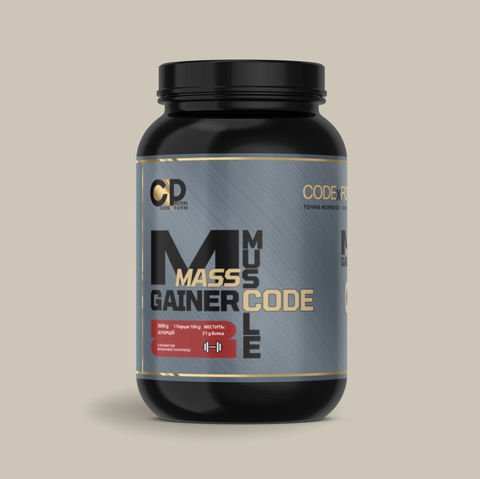 CODExFORM Mass Gainer Code фронтальний вигляд середнього формату банки