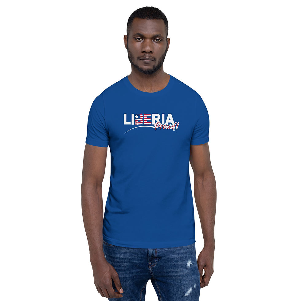 Thumbnail: Be Liberia Proud Unisex t-shirt