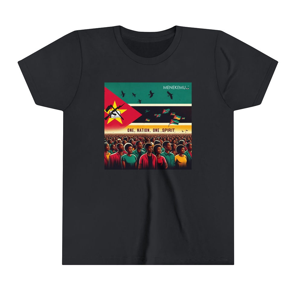 Thumbnail: Mozambique: One Nation, One Spirit Youth Short Sleeve Tee