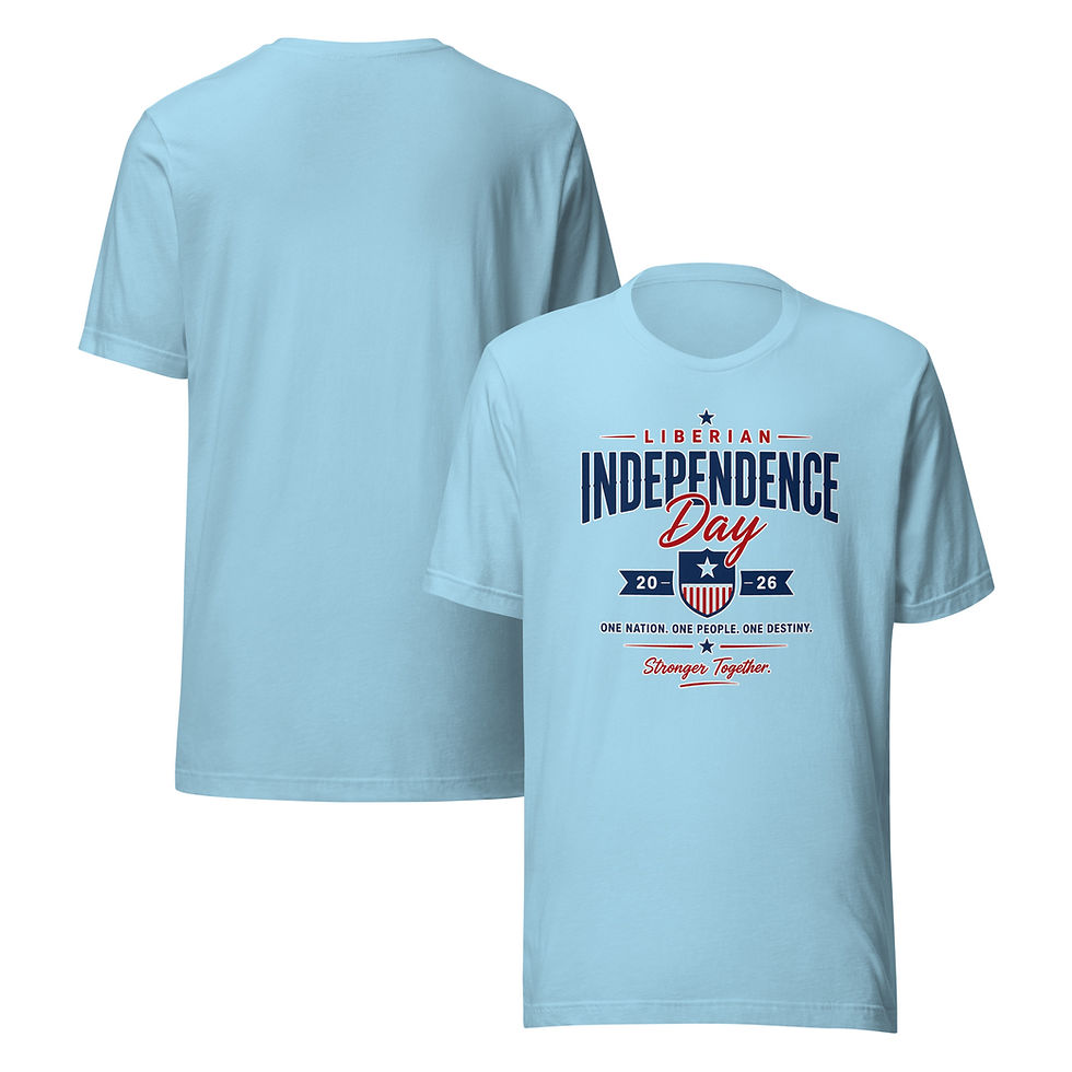 Thumbnail: Liberian Independence Day 2026 T-Shirt | One Nation One People One Destiny