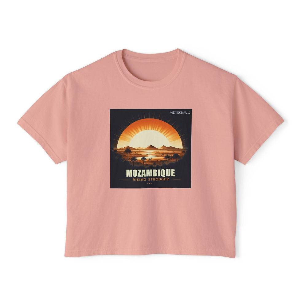 Thumbnail: Mozambique: Rising Stronger Women's Boxy Tee