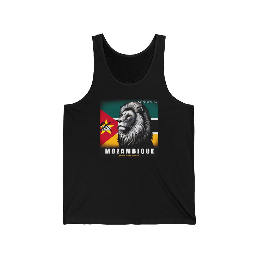 Thumbnail: Mozambique: Bold and Brave Unisex Jersey Tank