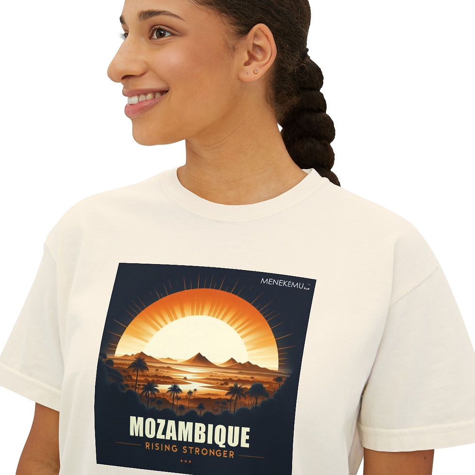 Thumbnail: Mozambique: Rising Stronger Women's Boxy Tee