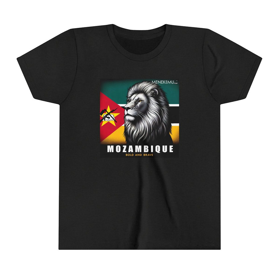 Thumbnail: Mozambique: Bold and Brave Youth Short Sleeve Tee