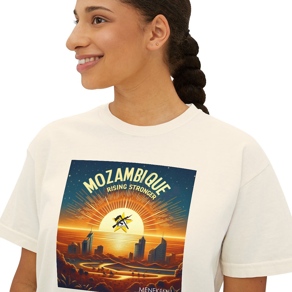 Thumbnail: Mozambique: Rising Stronger Women's Boxy Tee