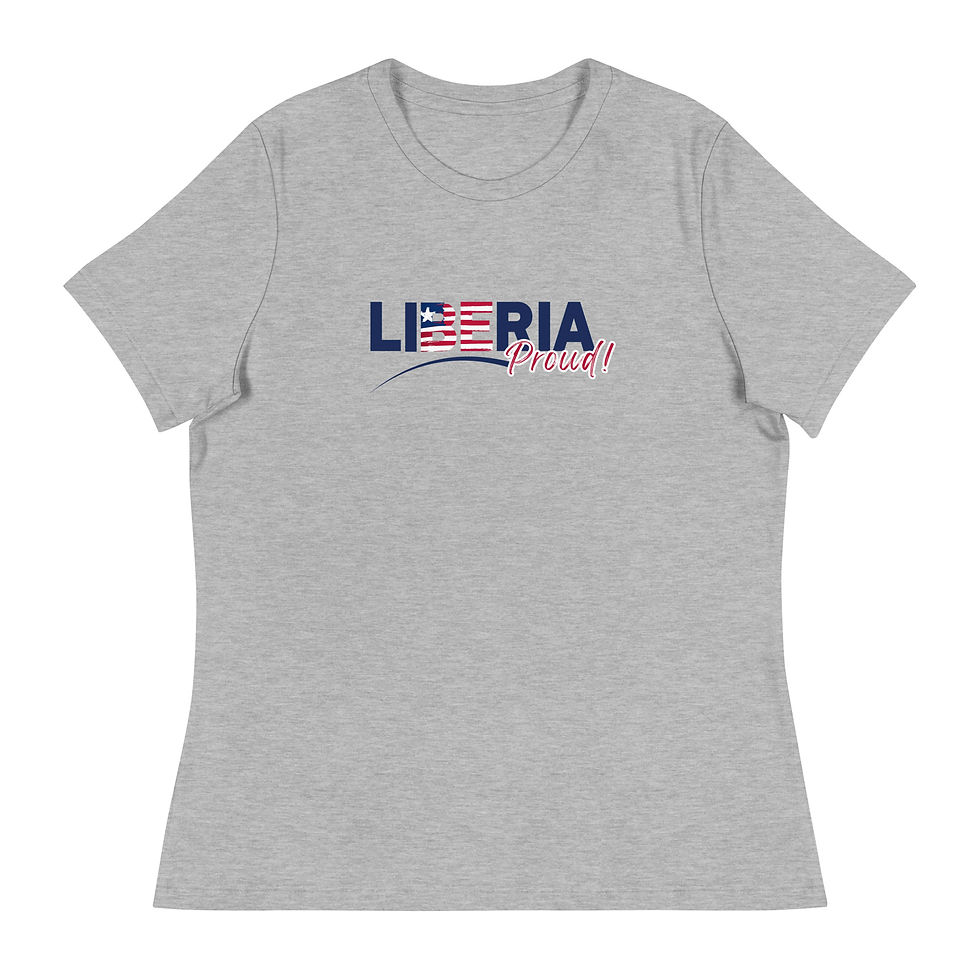 Thumbnail: Be Liberia Proud Women's Relaxed T-Shirt