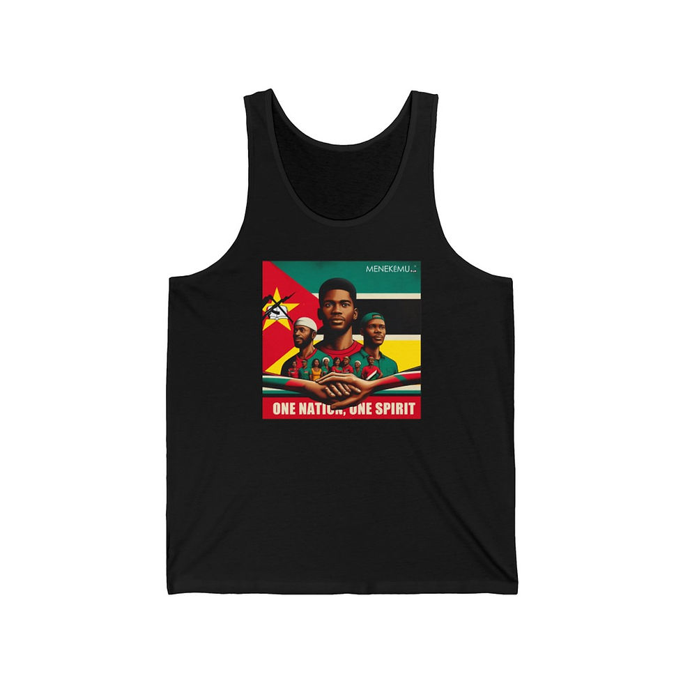 Thumbnail: Mozambique: One Nation, One Spirit Unisex Jersey Tank