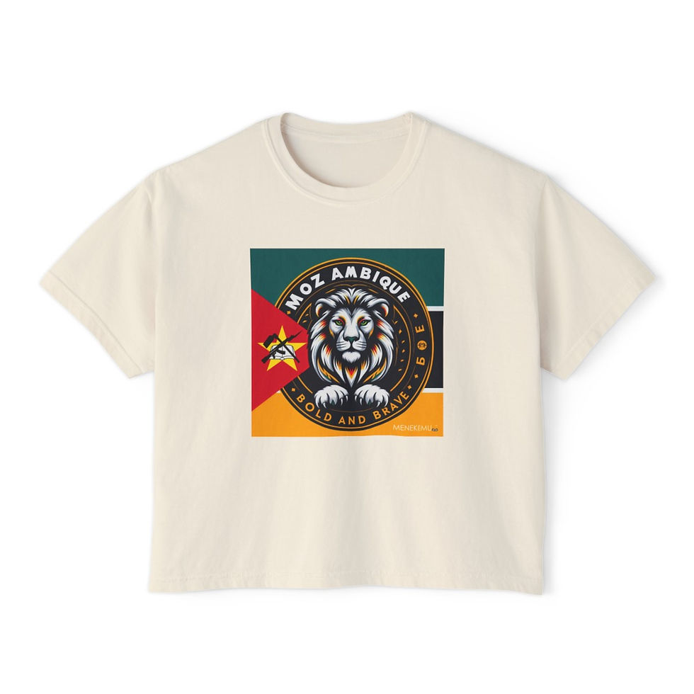 Thumbnail: Mozambique: Bold and Brave Women's Boxy Tee