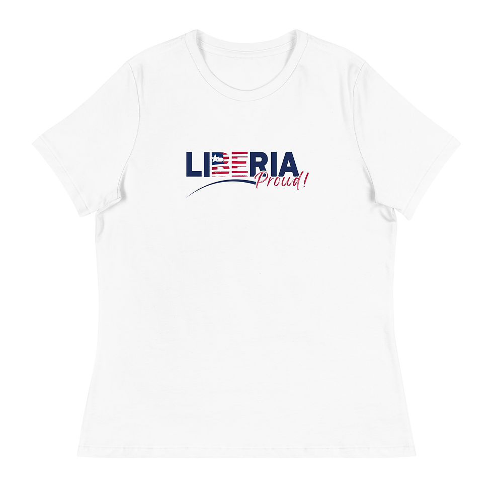 Thumbnail: Be Liberia Proud Women's Relaxed T-Shirt