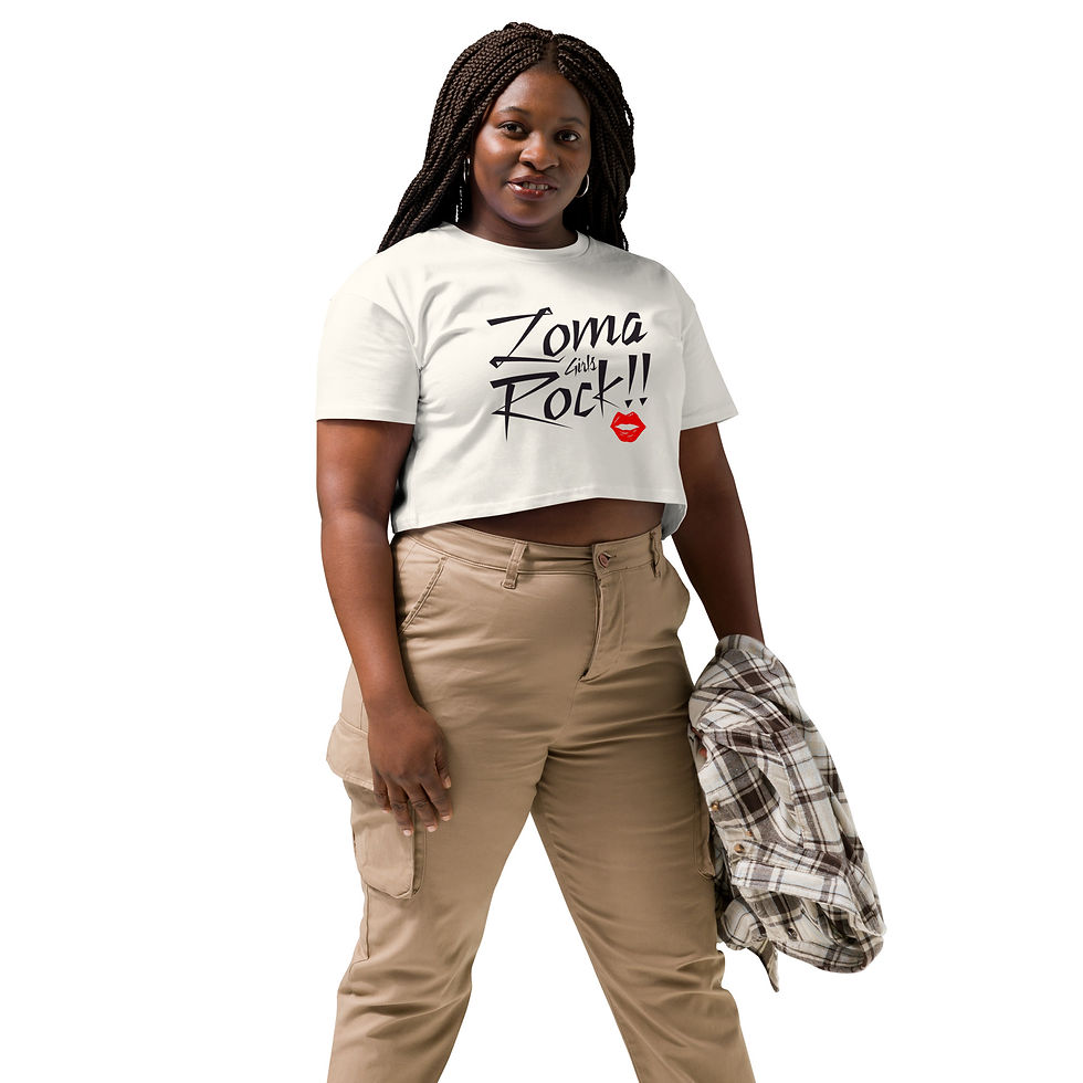 Thumbnail: Loma Girld Rock Women’s crop top