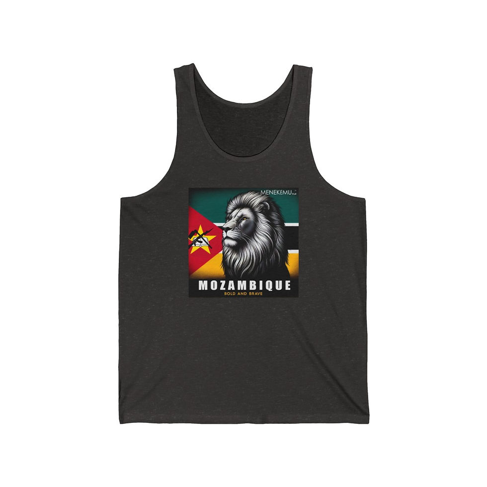 Thumbnail: Mozambique: Bold and Brave Unisex Jersey Tank