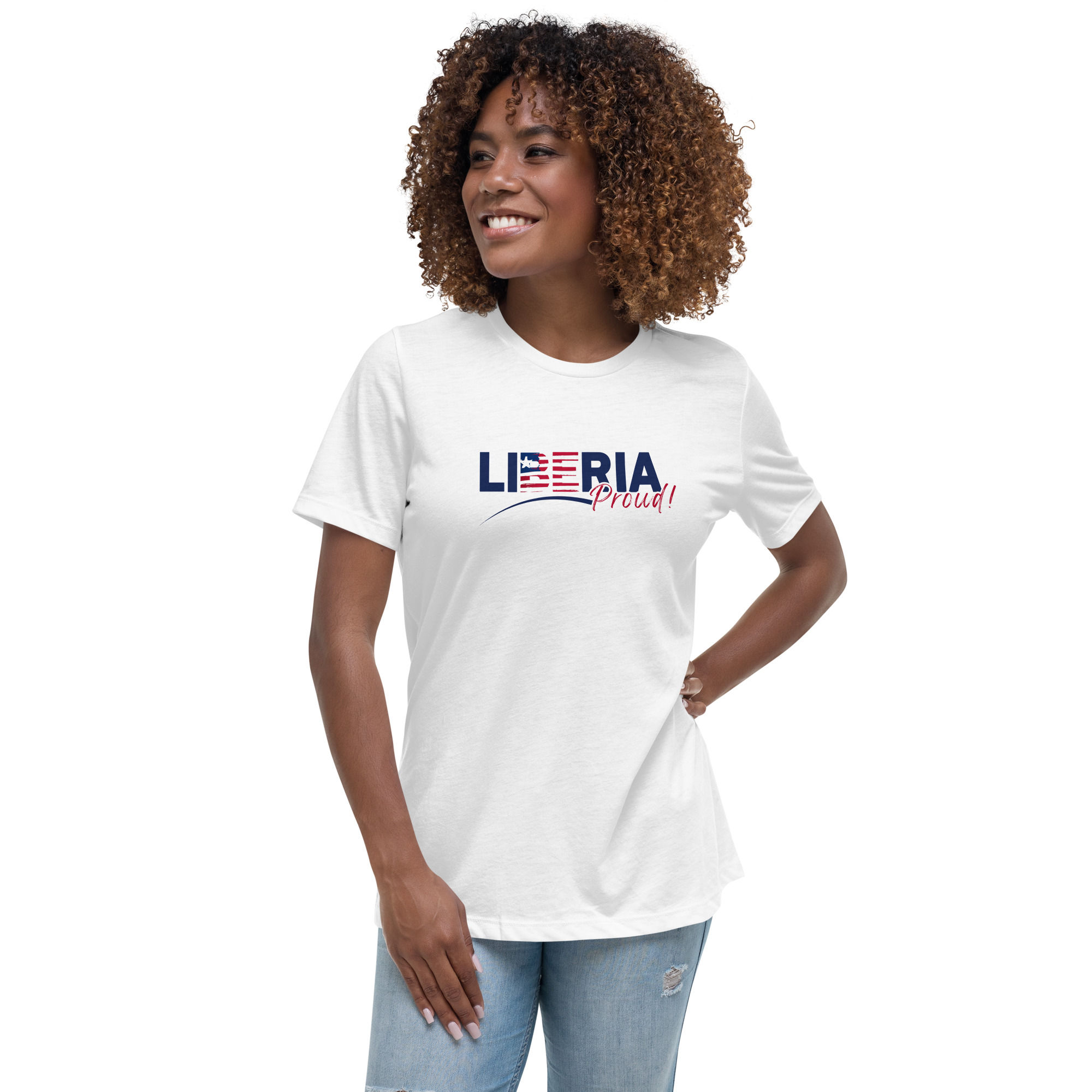 Be Liberia Proud Women's Relaxed T-Shirt