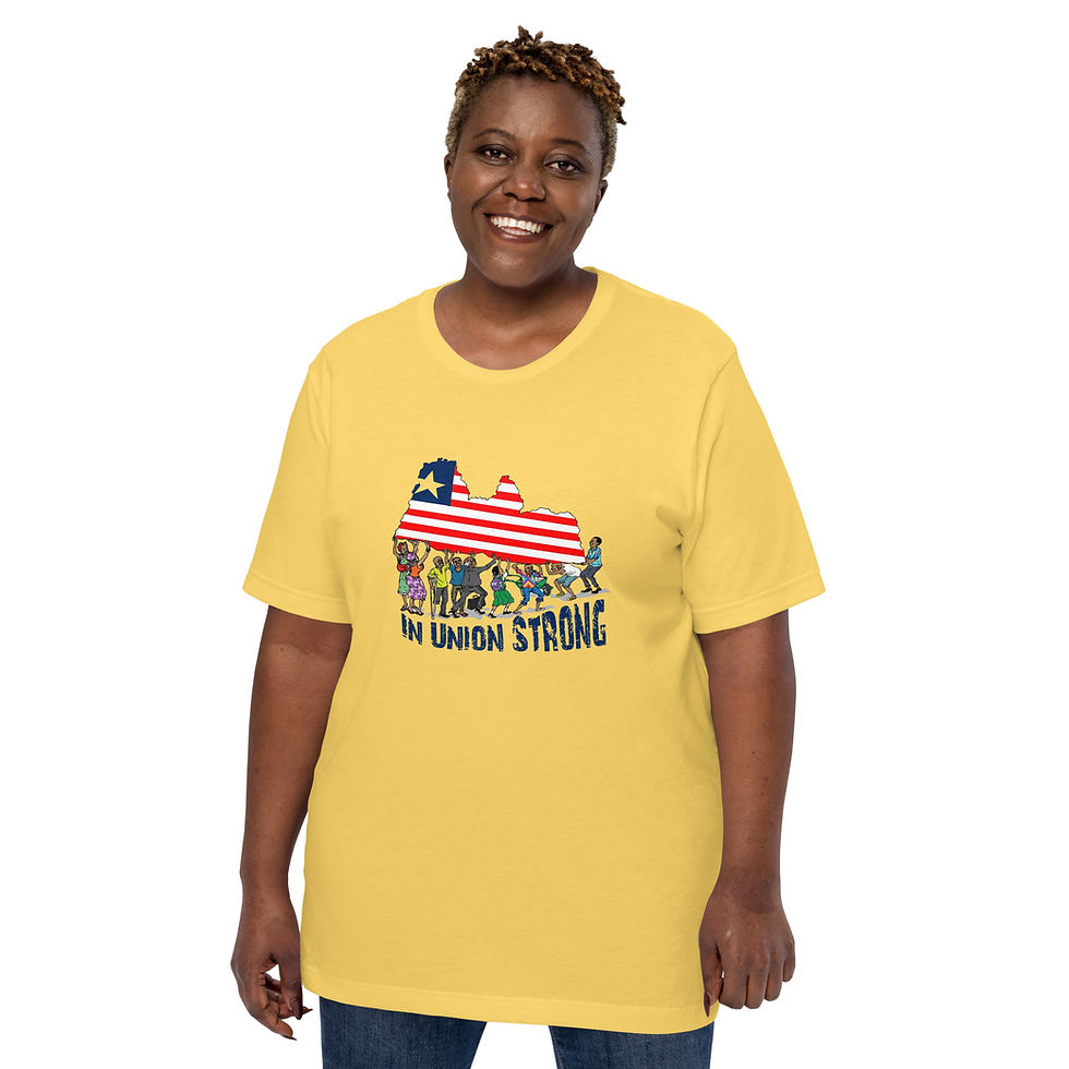 Thumbnail: Liberia: In Union Strong Unisex t-shirt