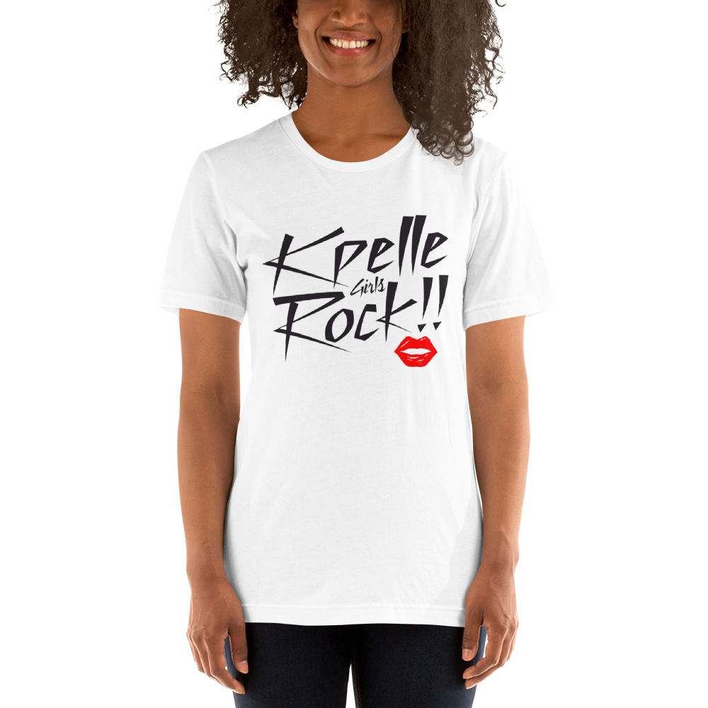 Kpelle Girls Rock Unisex t-shirt