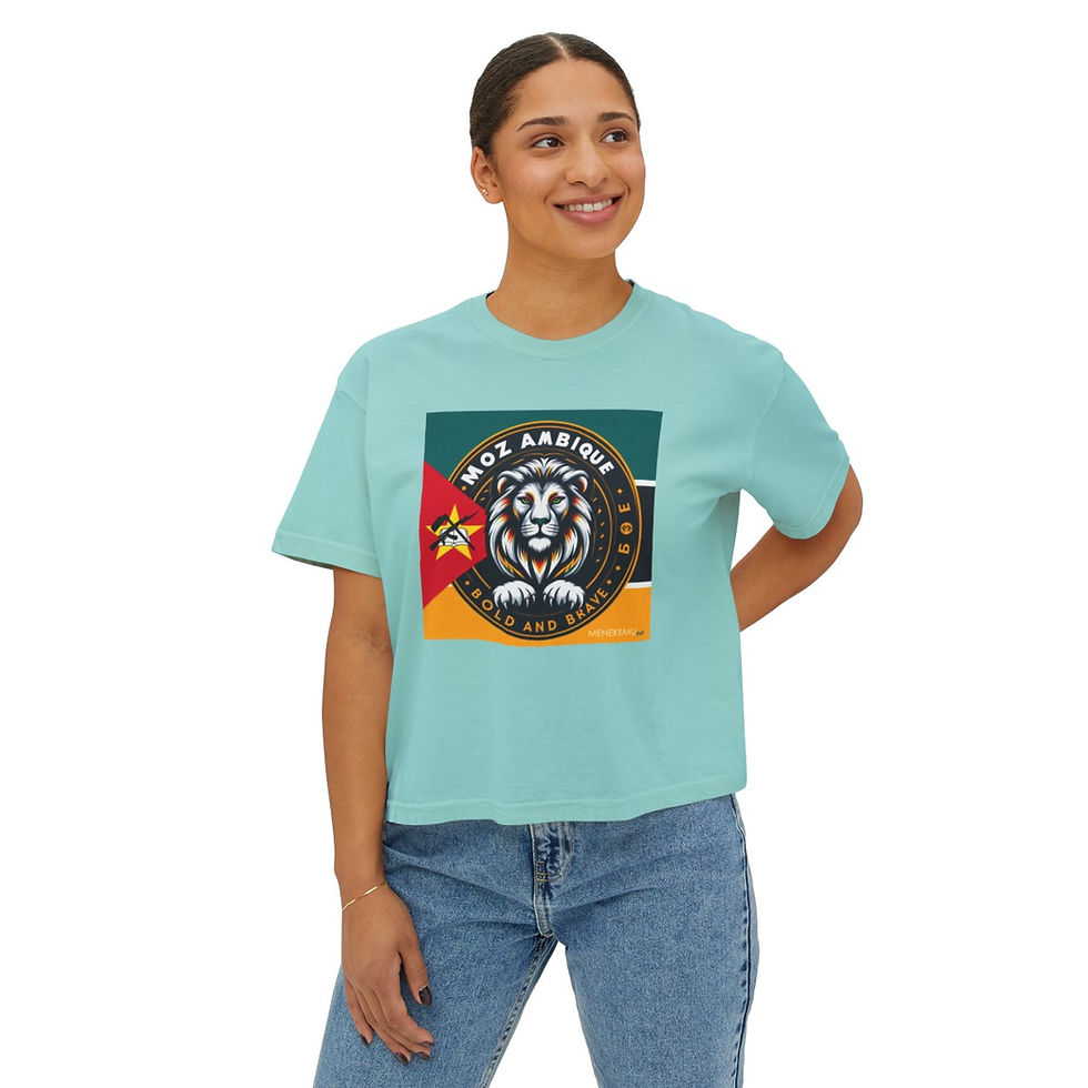 Thumbnail: Mozambique: Bold and Brave Women's Boxy Tee