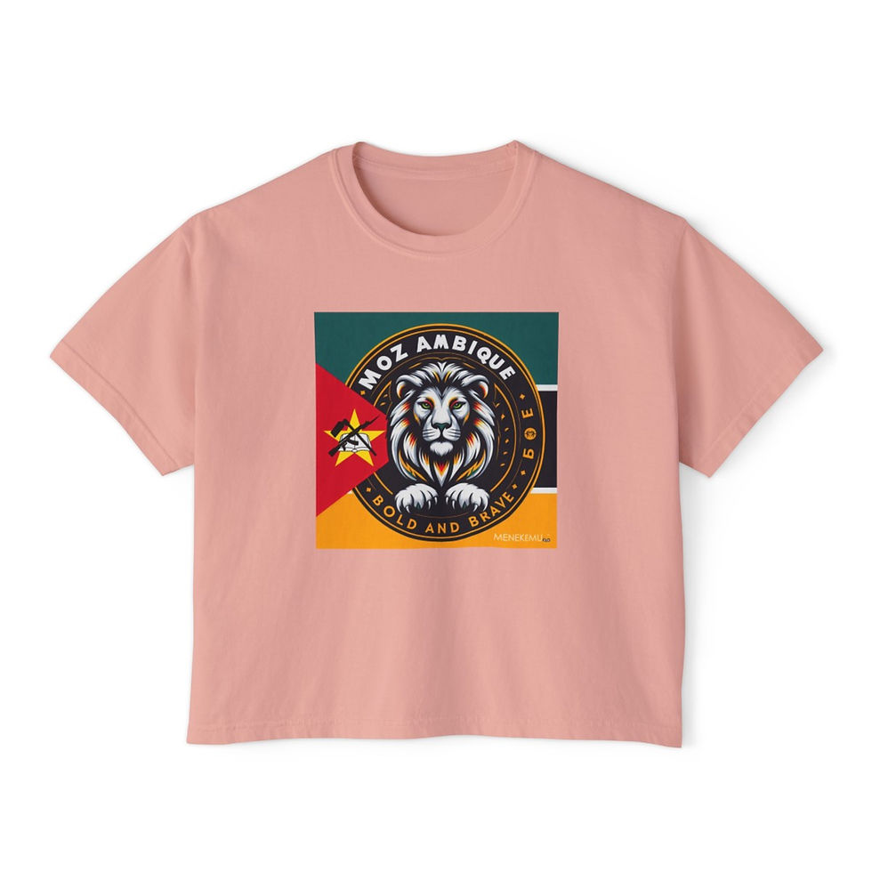 Thumbnail: Mozambique: Bold and Brave Women's Boxy Tee