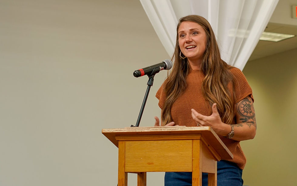 Nadine Speaker at We EmpowHER Legacy Dinner