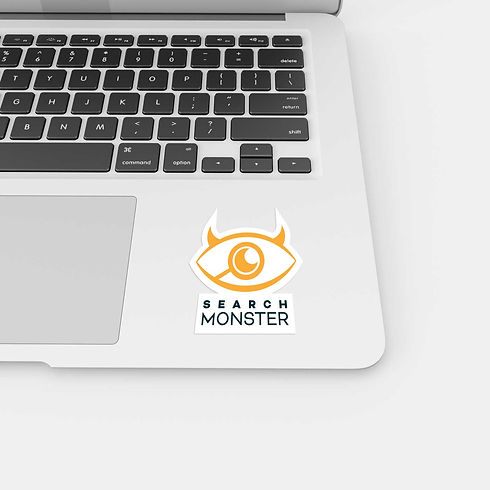 search_Monster_sticker_mock