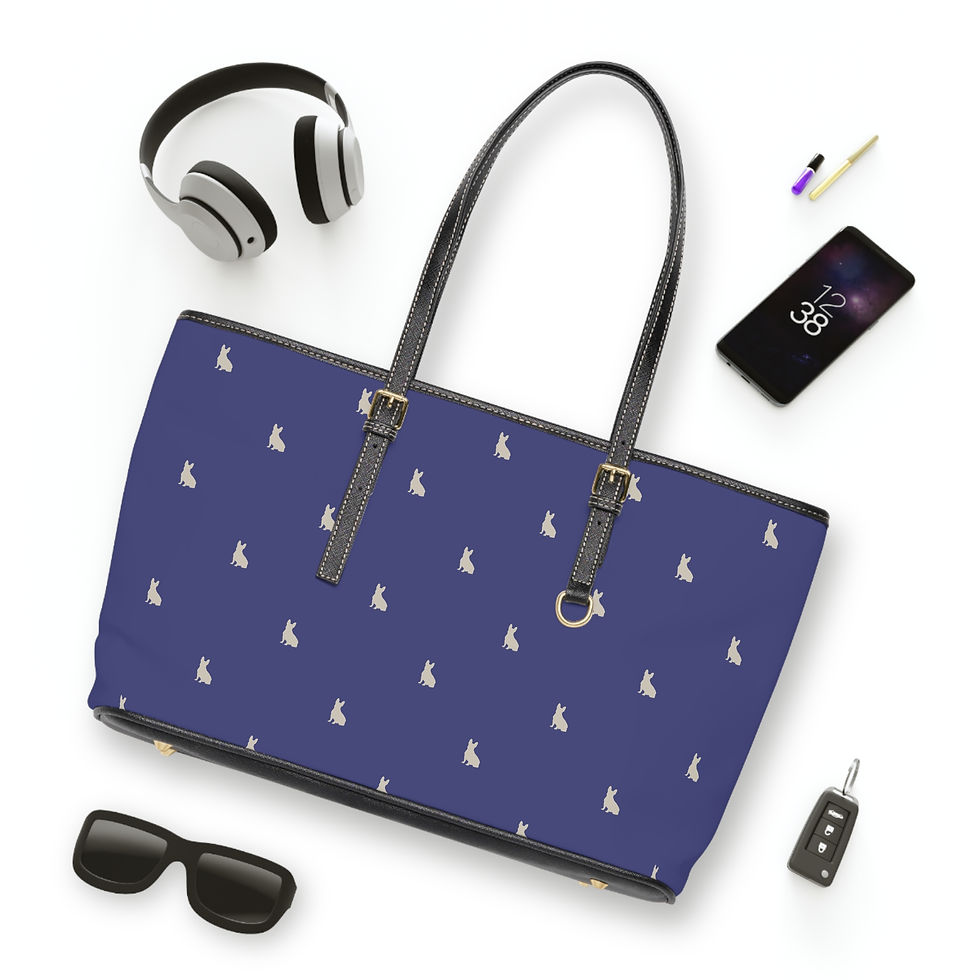 Thumbnail:  Doggie Vuitton Bag - Periwinkle 